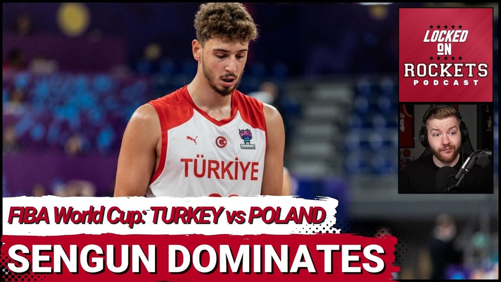 Alperen Sengun DOMINATES With 24 Points In Turkey Win Over Poland / FIBA Houston Rockets