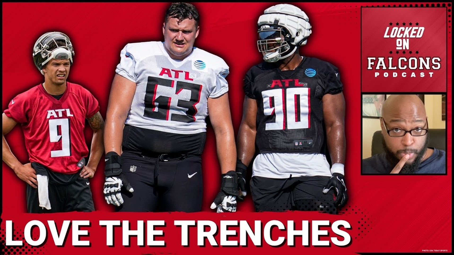 Atlanta Falcons' play in the trenches will be valuable for their
