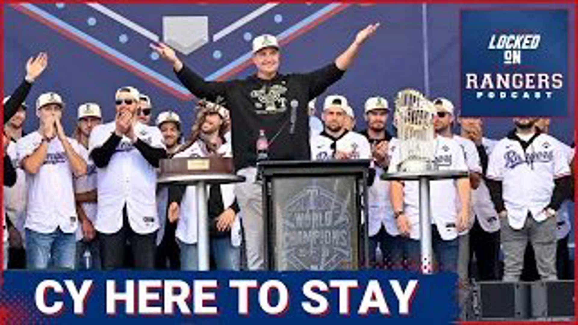 Texas Rangers former GM now President of Baseball Operations Chris Young signed a long-term contract extension to stay with the team for years to come.