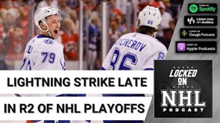 Tampa Bay Lightning Strike Late to Go Up 2-0 & Battle of Alberta Dazzles in the Stanley Cup Playoffs