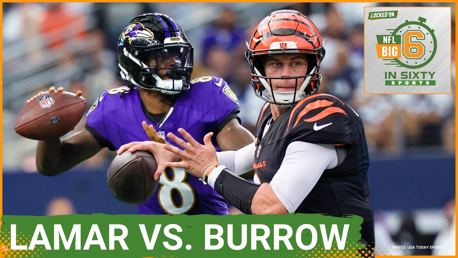 The Ravens will play the Bengals this weekend and the Vikings prepare to battle Aaron Rodgers. The Saints and Chiefs play in a matchup of high-powered offenses.