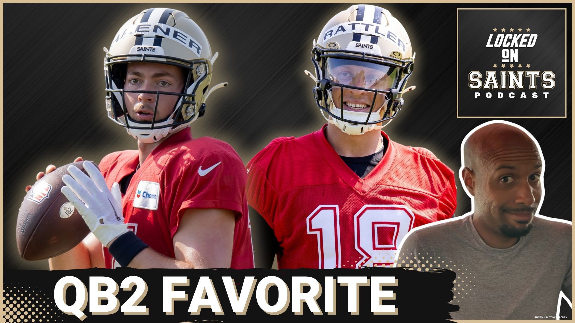 The New Orleans Saints backup quarterback battle finally feels like it's starting to heat up between Jake Haener and Spencer Rattler.