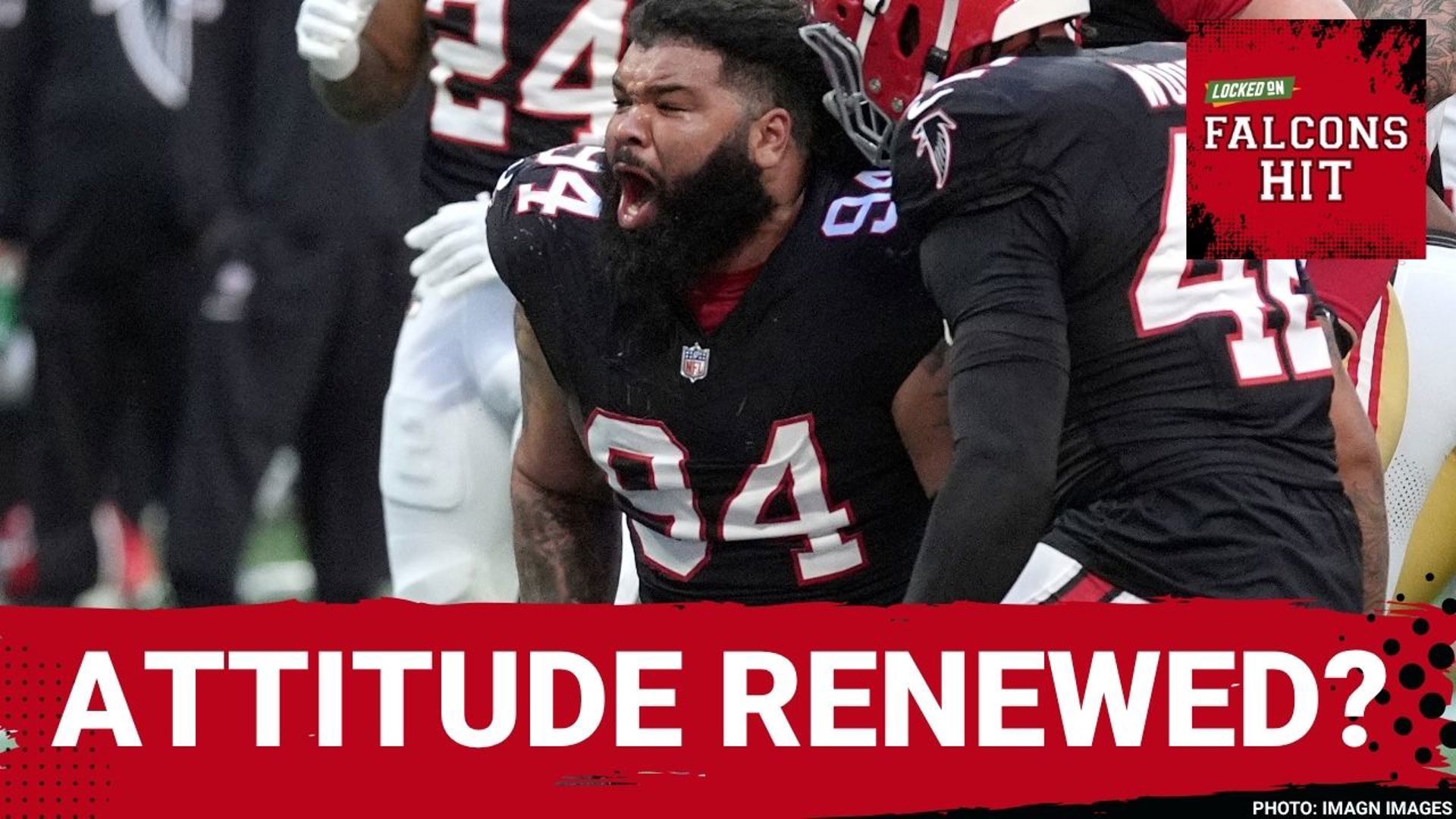 The Falcons defensive line is playing with a renewed attitude ...