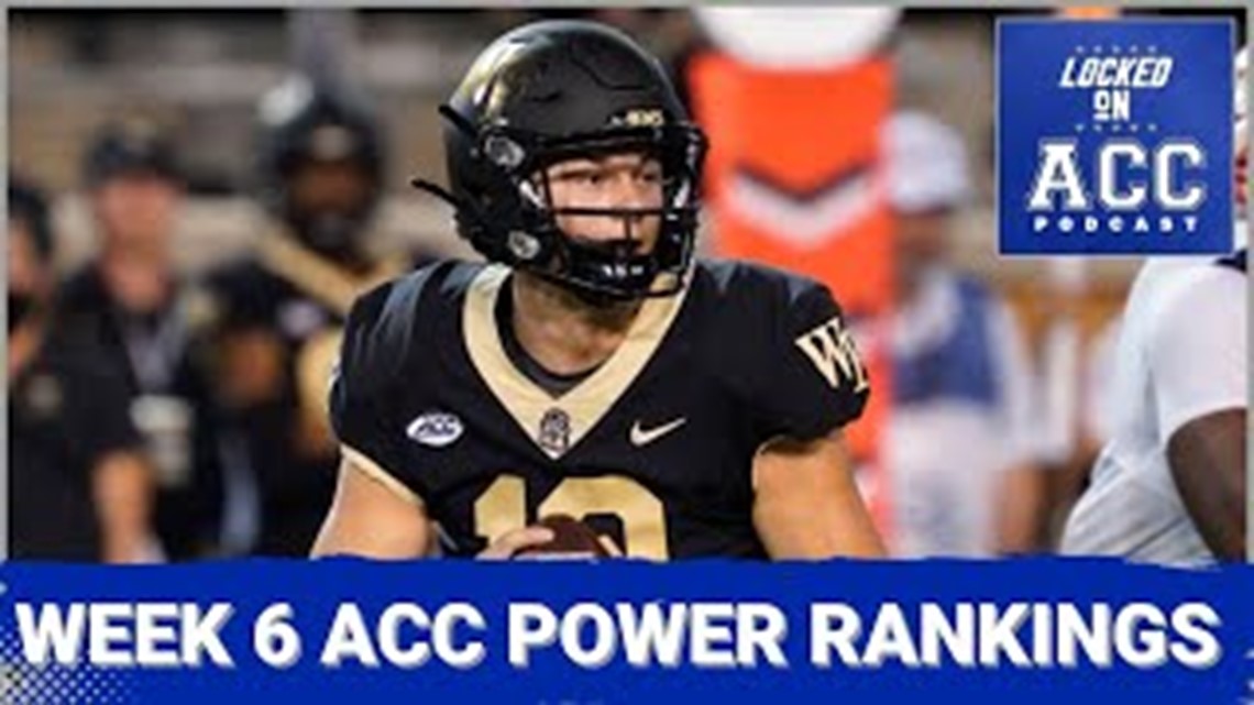Louisville Takes Lead in ACC Power Rankings After Week 6; How Far Did