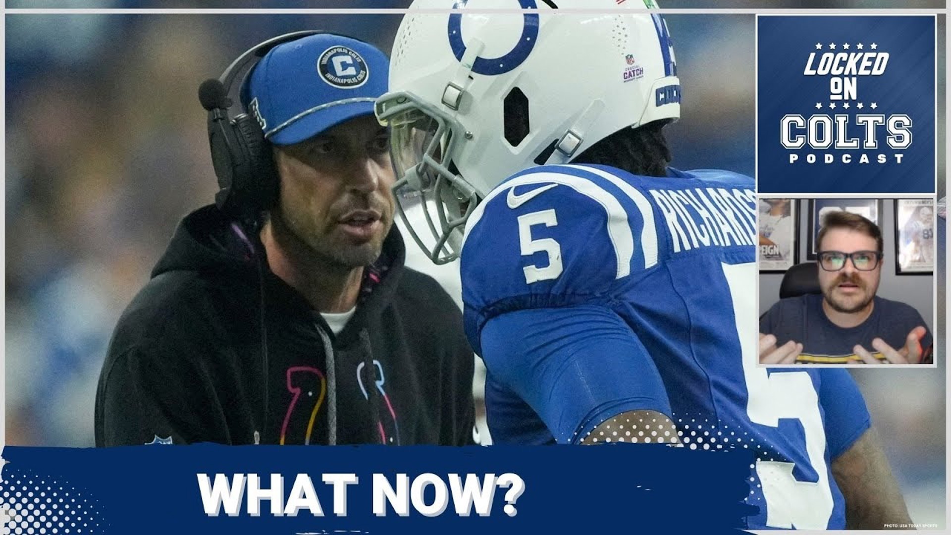 Indianapolis Colts Shane Steichen, Anthony Richardson, Joe Flacco