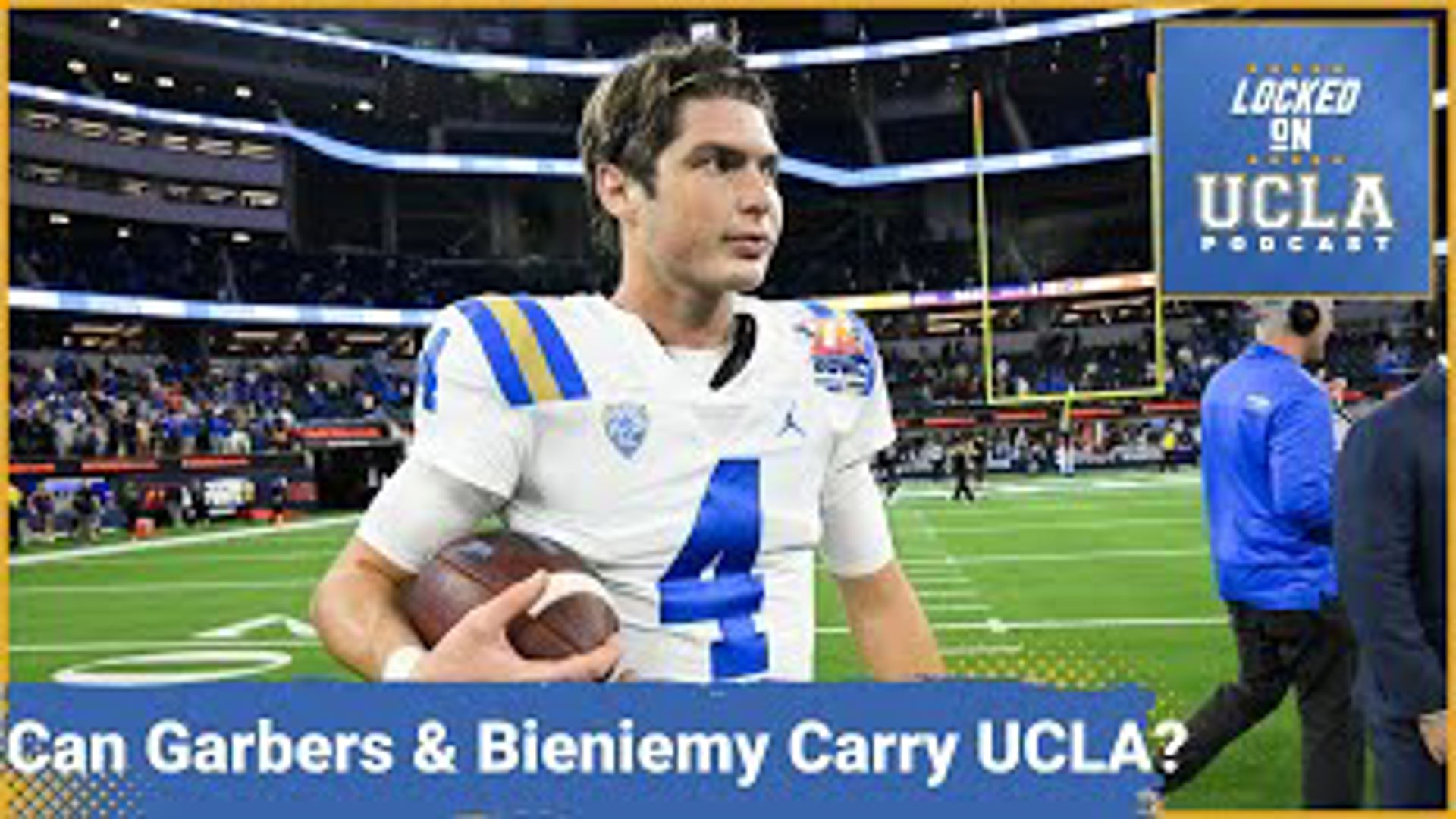 On this episode of Locked On UCLA, Zach Anderson-Yoxsimer discusses UCLA Football's strength on offense with Eric Bieniemy and & veteran QB Ethan Garbers.