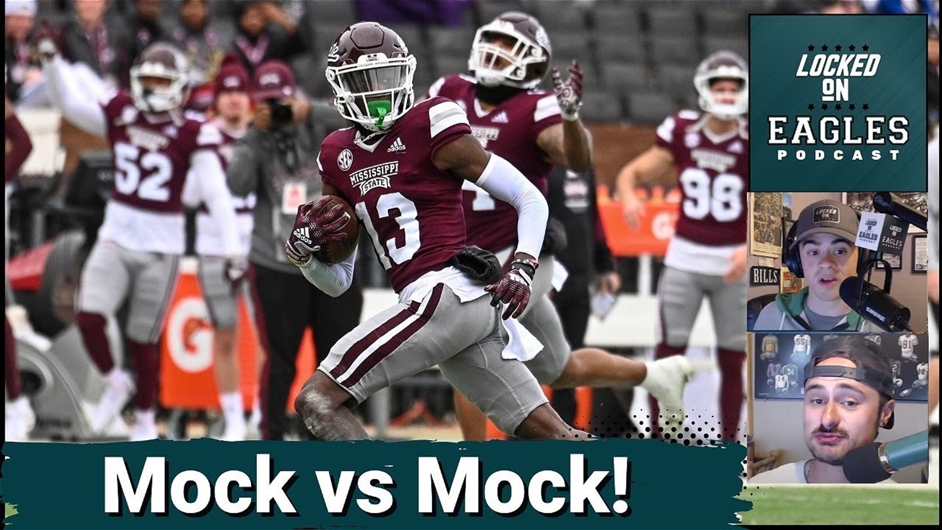 Philadelphia Eagles mock draft battle! Could the Eagles trade up