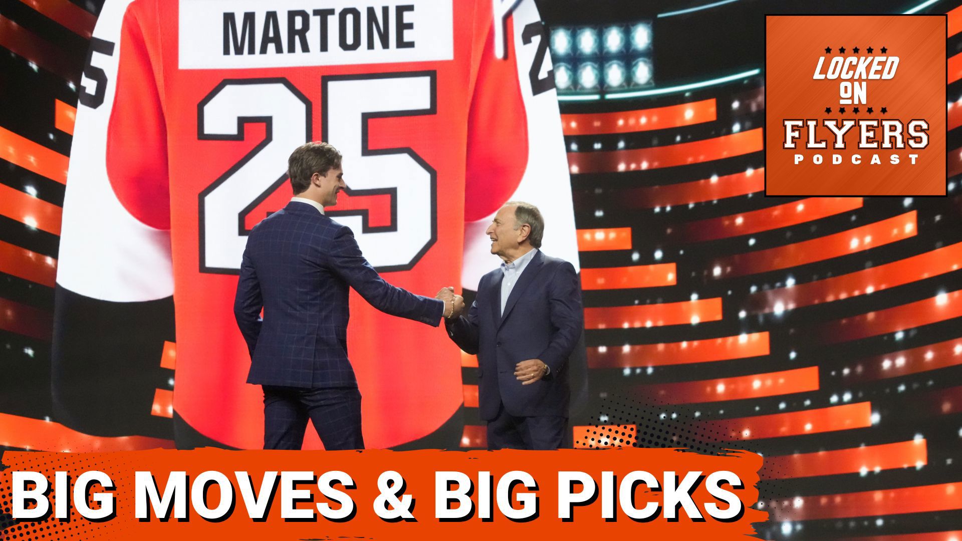 Russ & Rachel break down the Philadelphia Flyers full set of picks at the 2025 NHL Draft. We discuss Porter Martone, Jack Nesbitt, trading up, & Flyers trends & more
