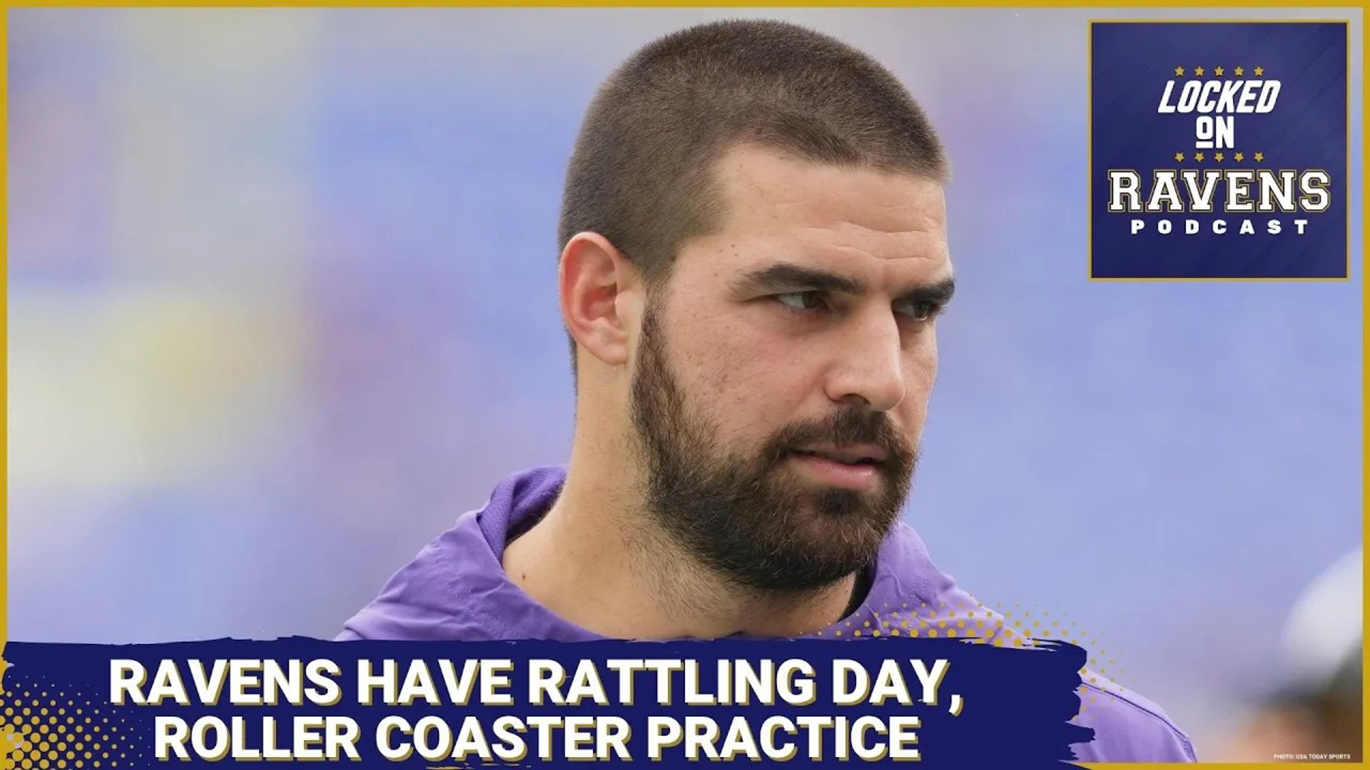 We look at the Baltimore Ravens roller coaster day of practice, discussing what happened with Mark Andrews, Joe D'Alessandris and more.