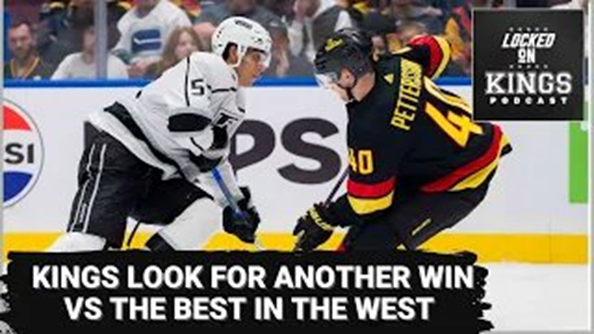 The Kings get ready for a rematch vs the Top team in the West as the Canucks are in town. That and the latest trade deadline rumors (Linus Ullmark?) on this LOK.