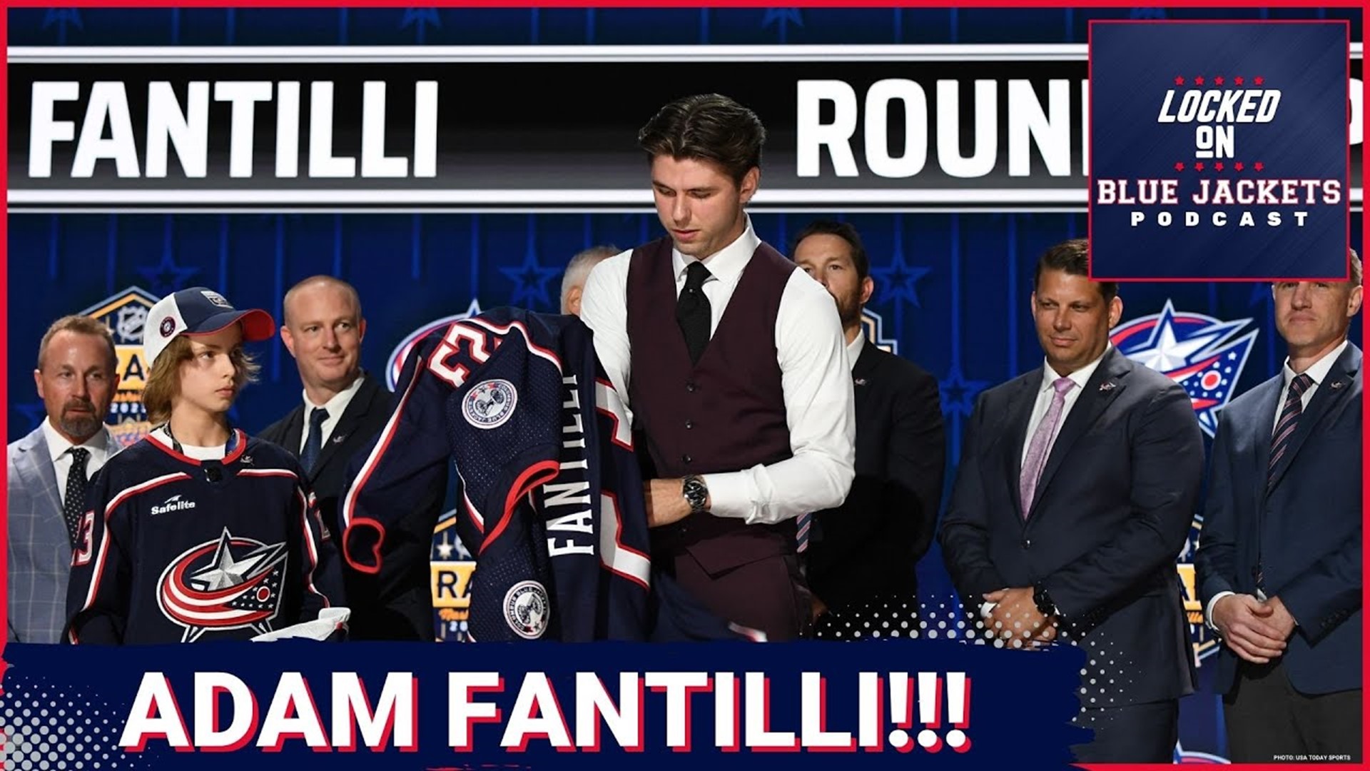 Adam Fantilli IS A Columbus Blue Jacket