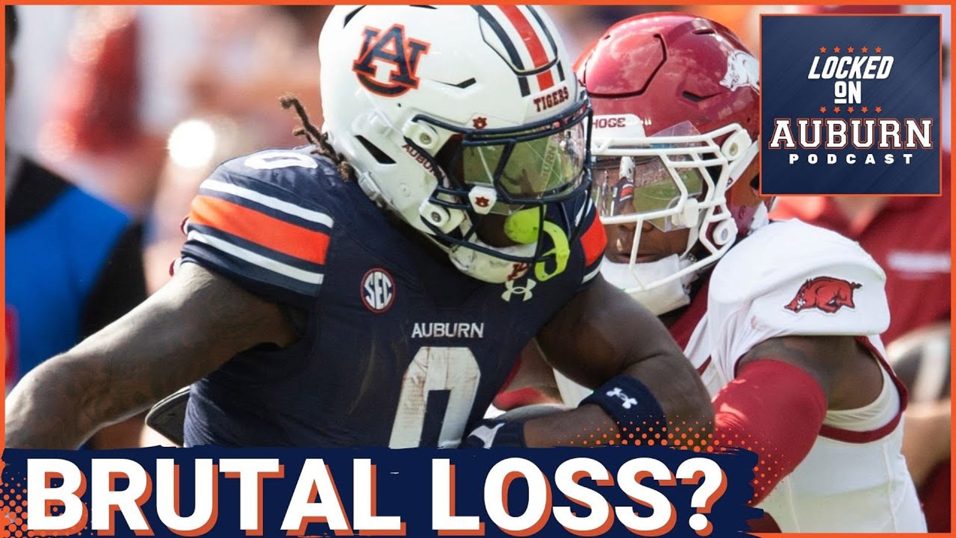 The Auburn Tigers opened up SEC play by hosting the Arkansas Razorbacks. On this live edition of Locked On Auburn, Zac Blackerby reacts to the Auburn football action