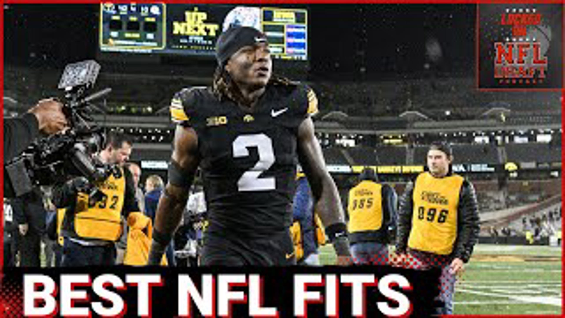 Iowa star RB Kaleb Johnson declared for the 2025 NFL Draft, what are the best team fits for his skill set? DP discussed it all