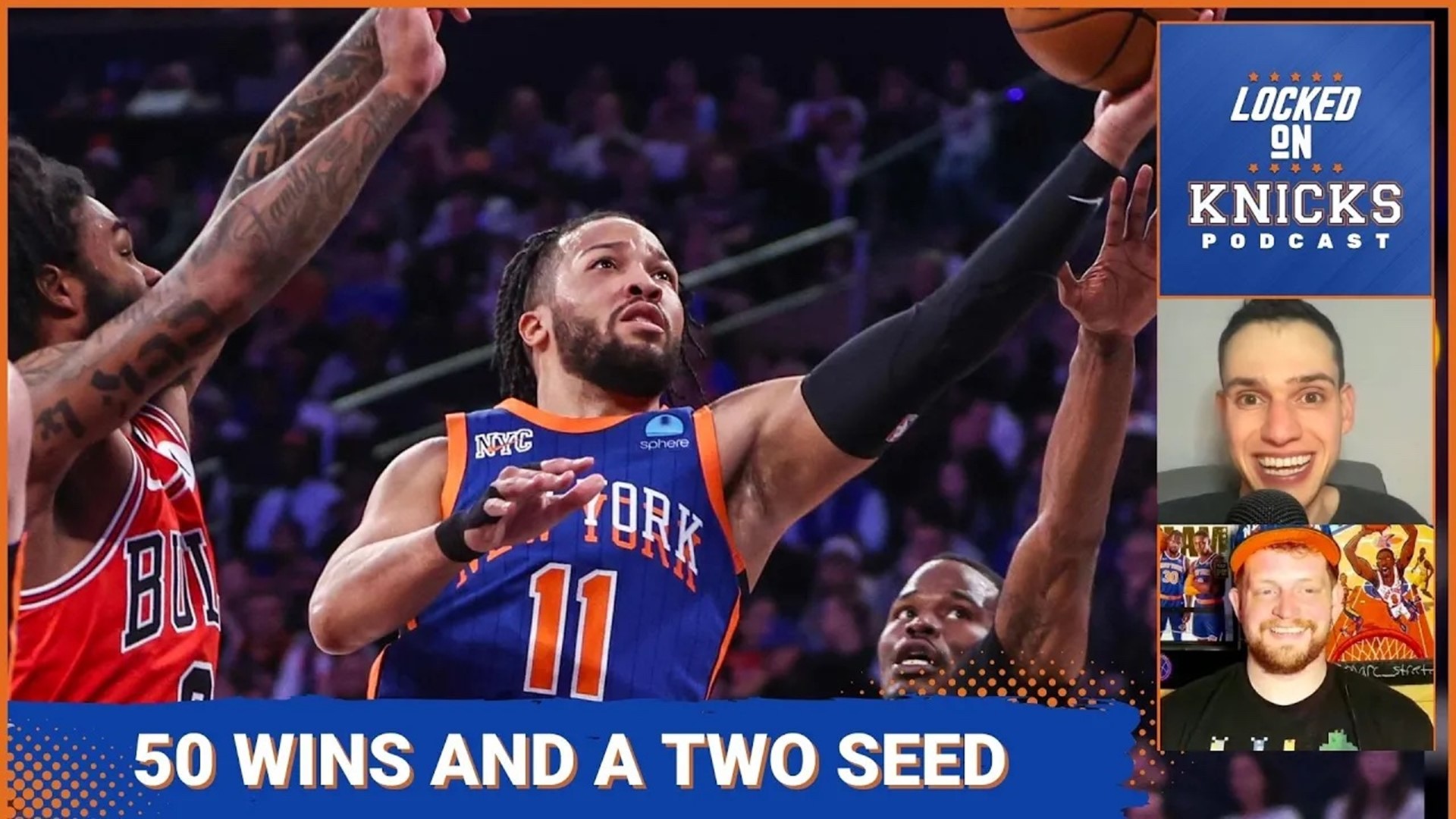The Knicks suffered through a horrifically injury plagued season and at the end of it all they're the second seed in the Eastern Conference.