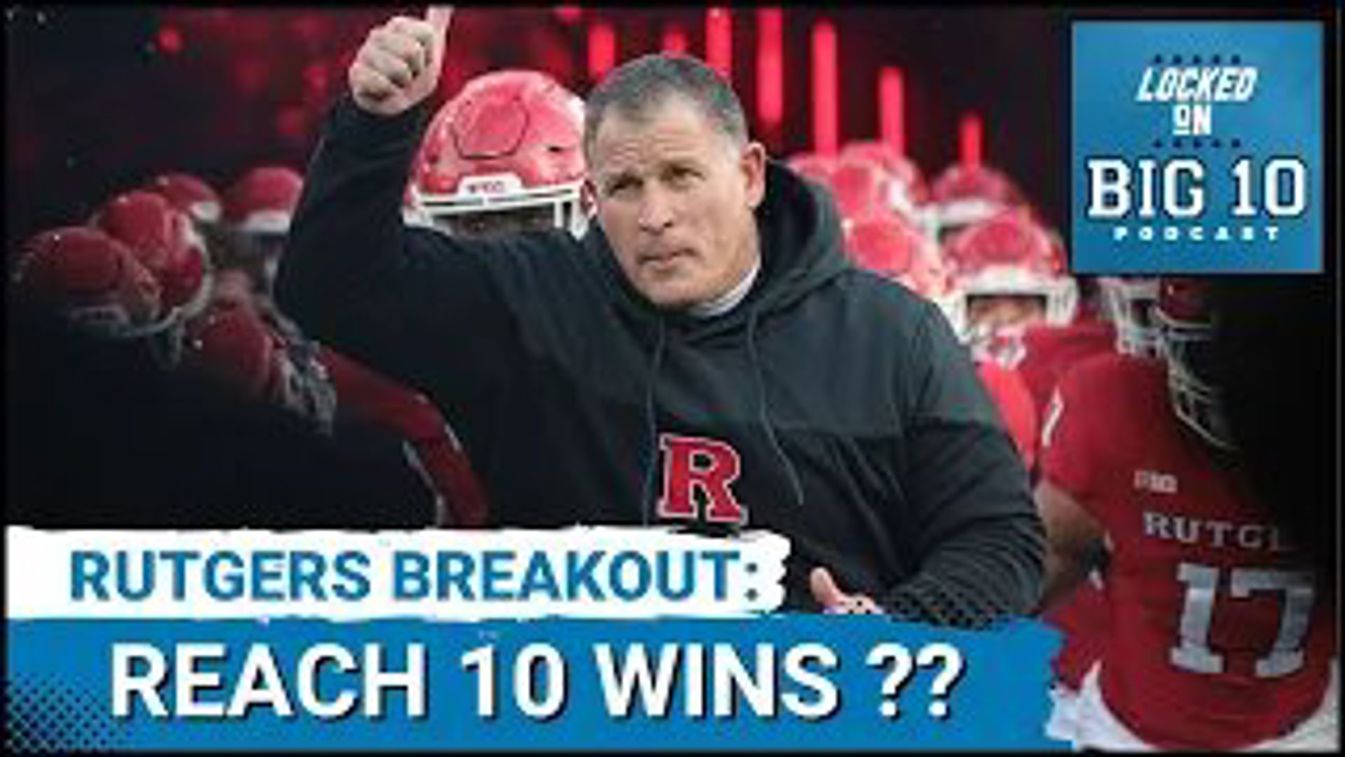 Greg Schiano and his Rutgers football team are poised for a big year.  How big?  Can they get 8, 9 or 10 wins this year?  What?  That would stun college football.