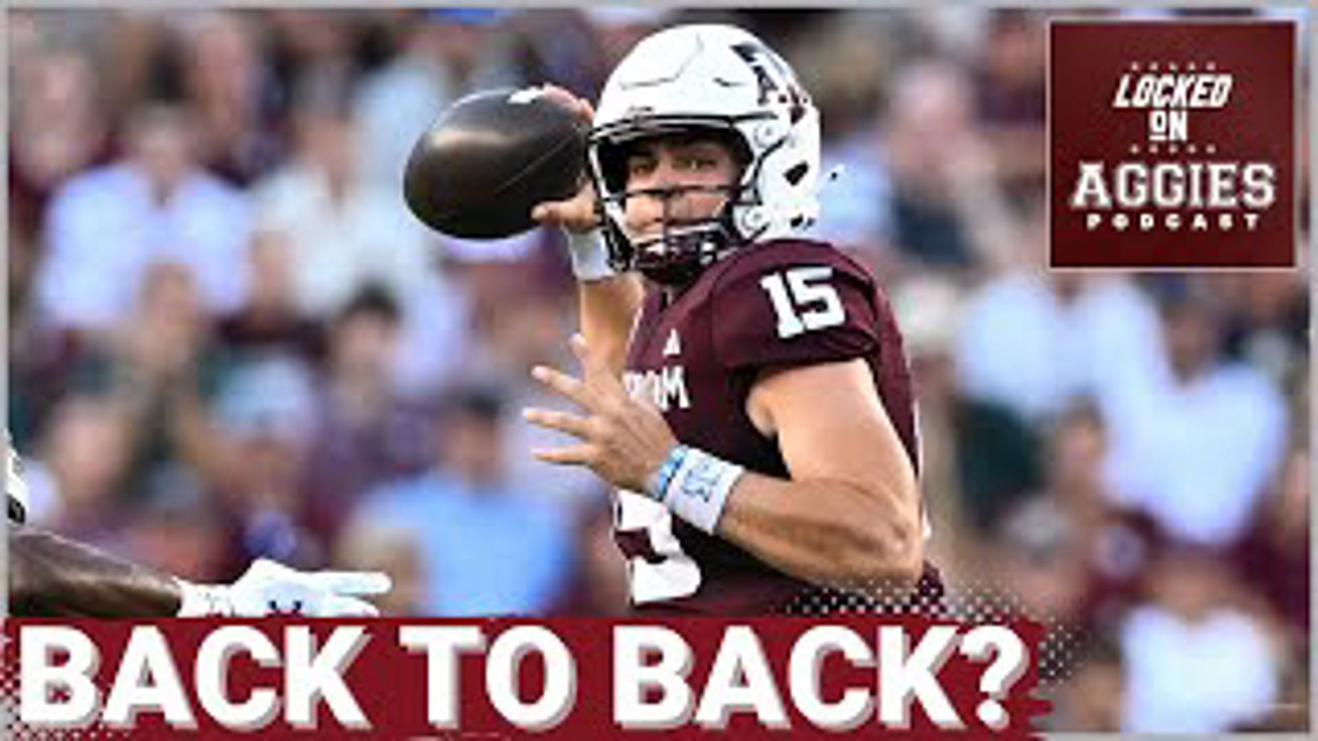 On today's episode of Locked On Aggies, host Andrew Stefaniak talks about how Texas A&M quarterback Conner Weigman needs to prove that he is officially back.