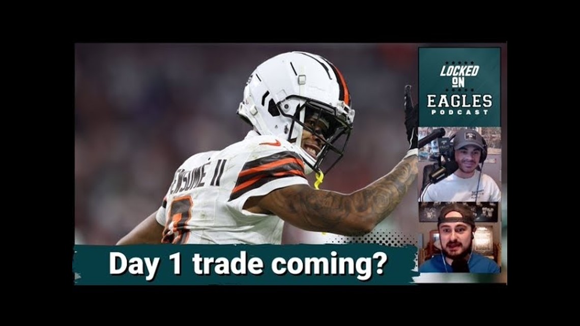 A Draft Day BLOCKBUSTER Trade?! Howie Roseman Trading For A Cornerback?! Philadelphia Eagles Podcast