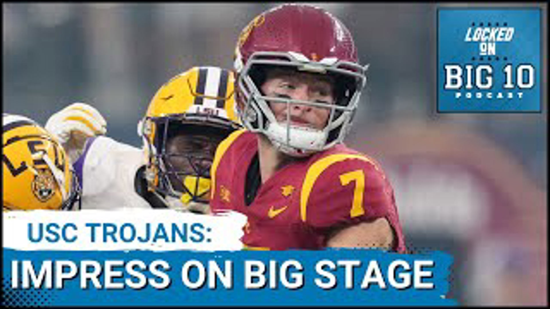 USC TROJANS Dazzle College Football on National Stage