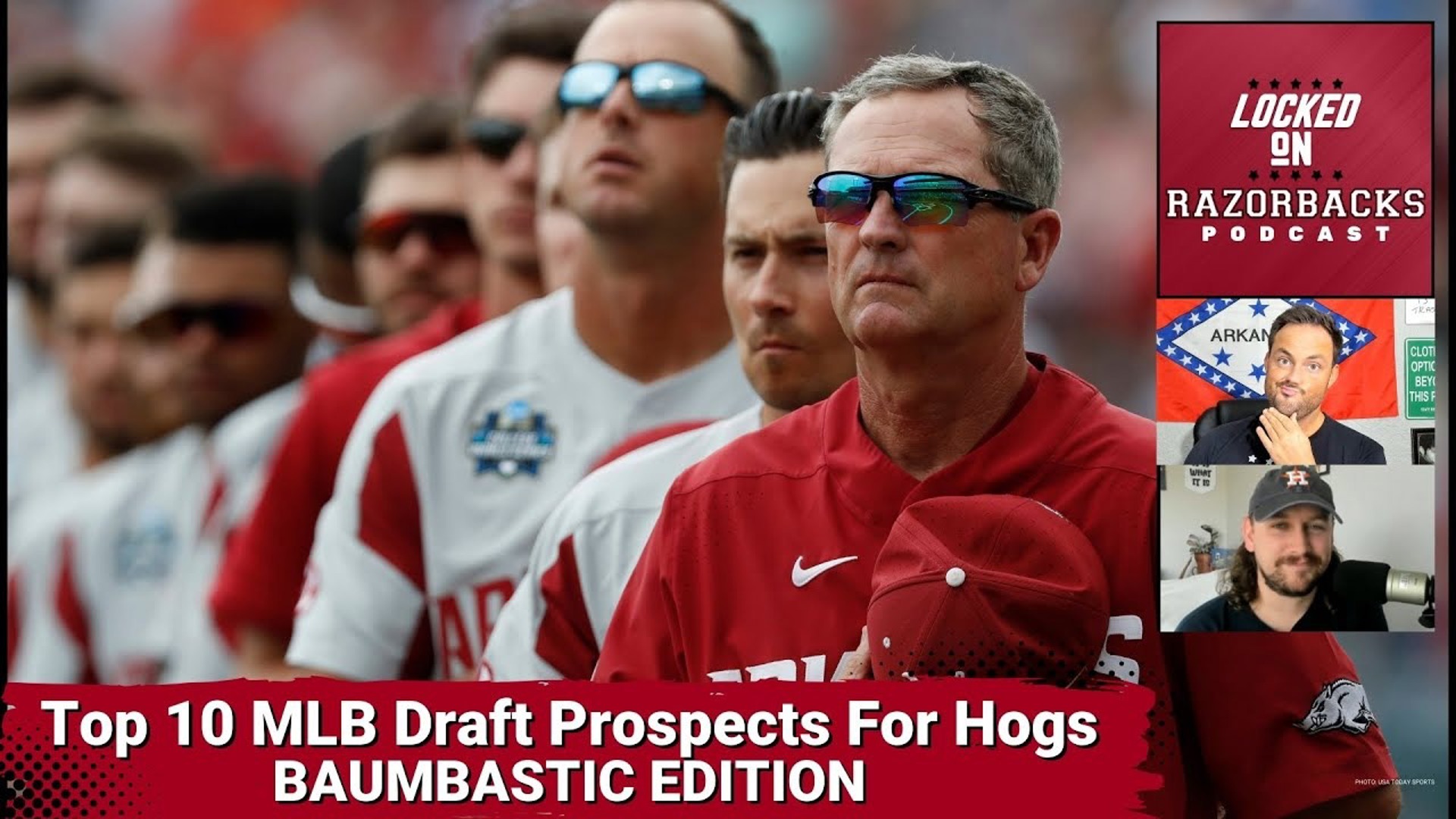 Who are the top Razorback players not eligible for the 2025 MLB Draft?