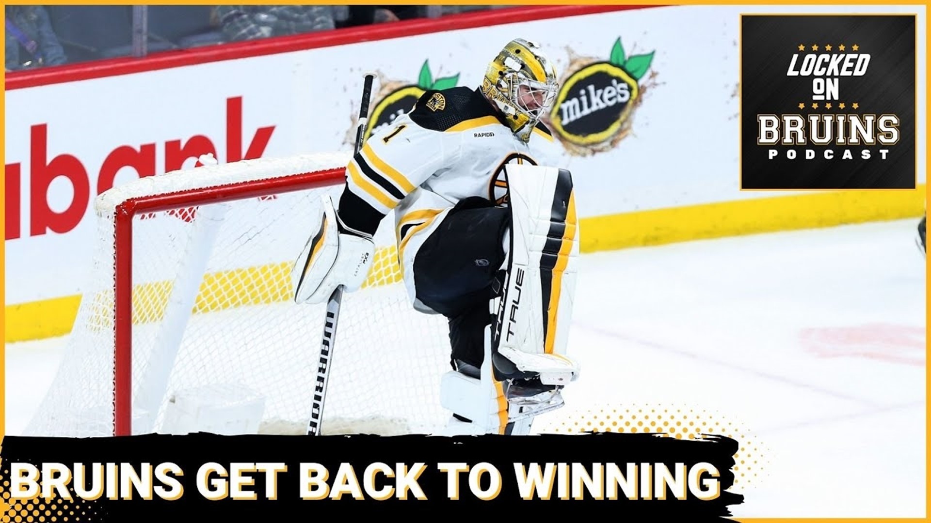 Jeremy Swayman was the star of Thursday's bounceback win over the Winnipeg Jets.