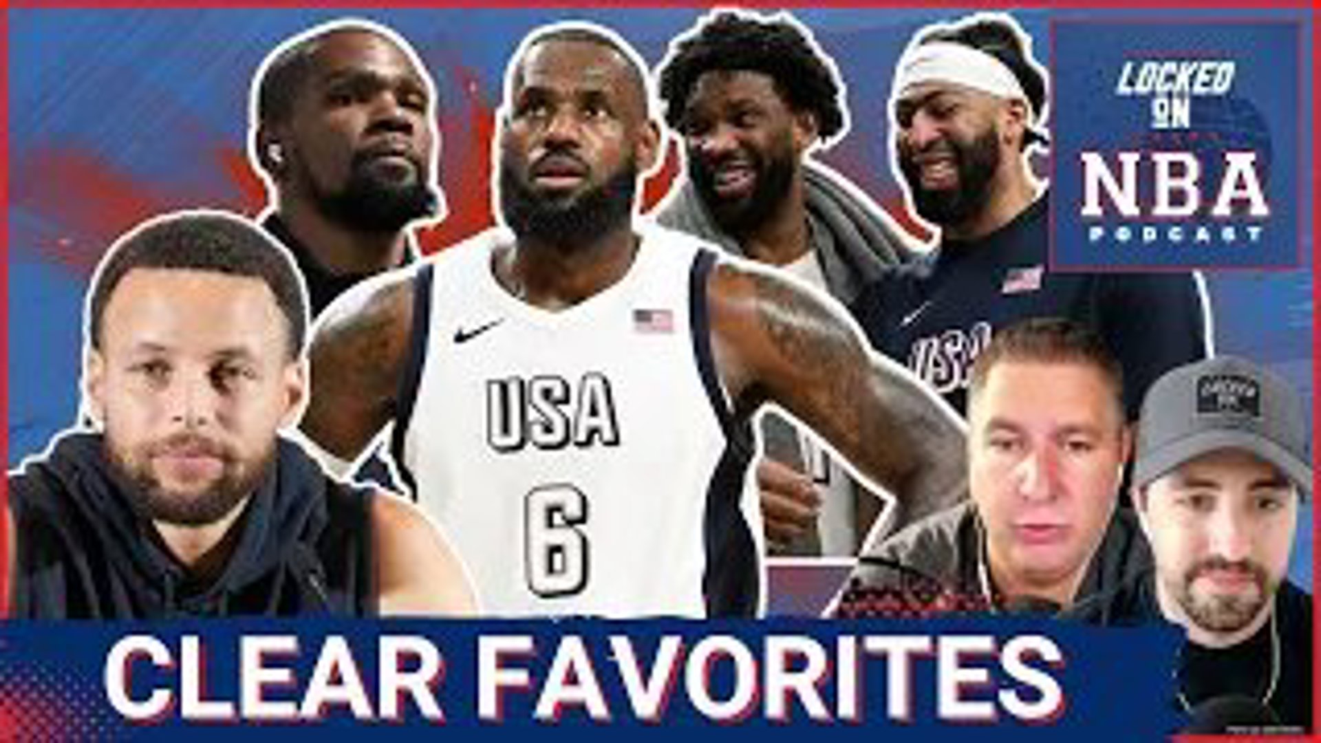 Team USA is an overwhelming betting favorite to take gold at the Olympics, but should they be? Who is their biggest threat and who are Team USA's biggest X-factors?