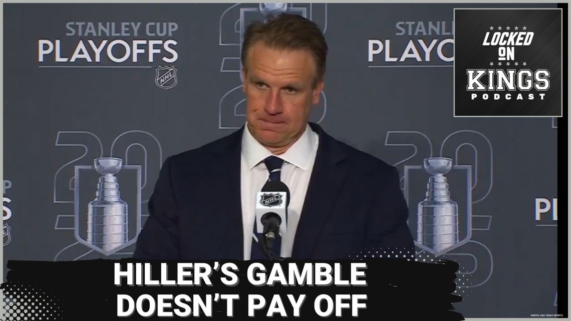 LA Kings lose Game 3 as Jim Hiller's gamble doesn't pay off