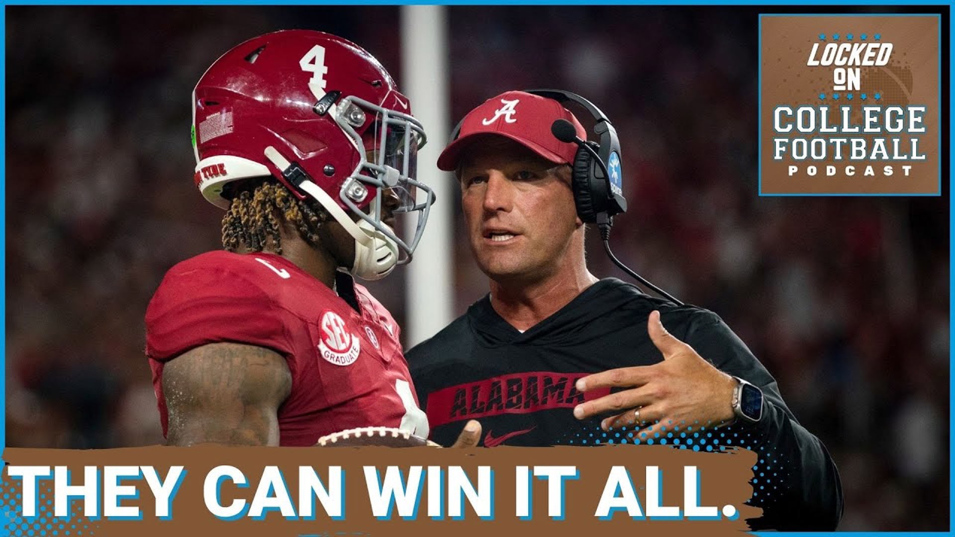 Alabama should have been handed the national title trophy after the first half, only to see Georgia show their championship metal and take the lead late in the game.