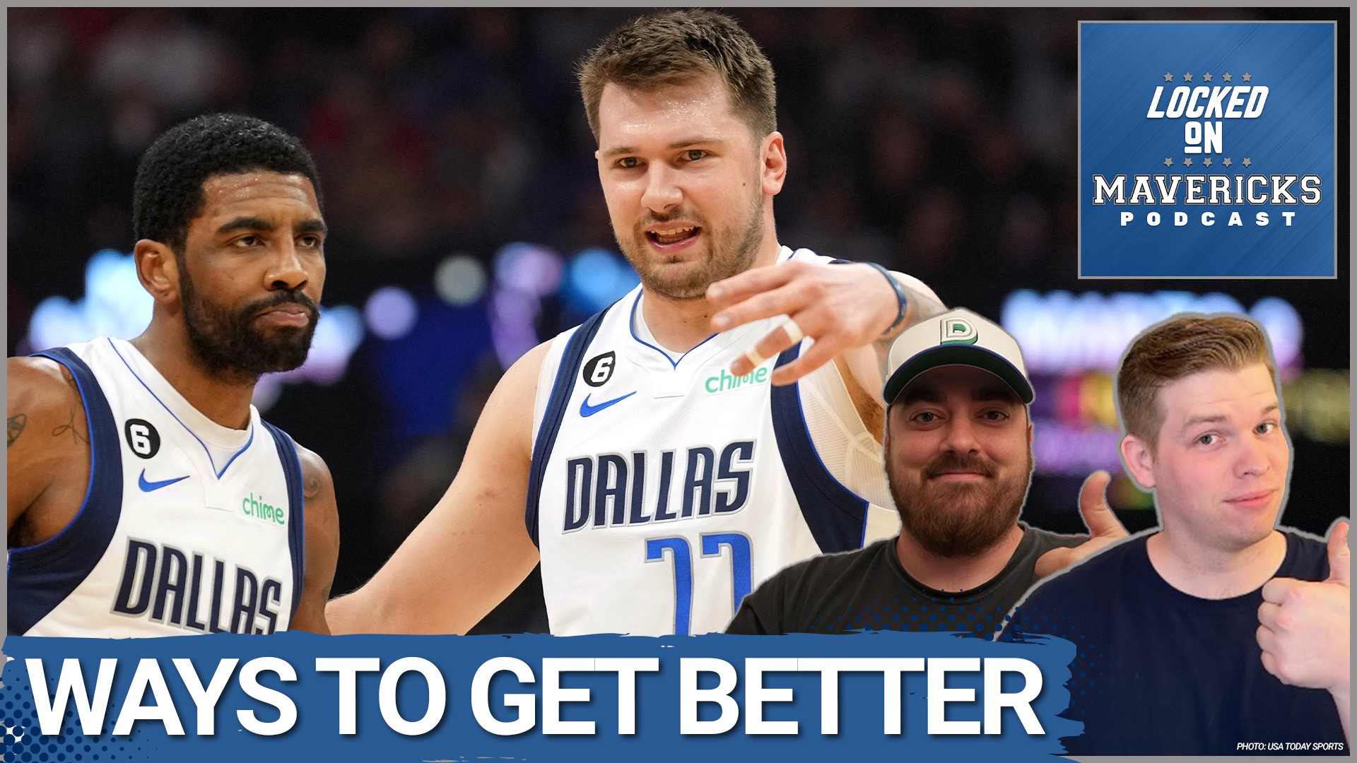 Nick Angstadt & Isaac Harris share ways the Dallas Mavericks can get better on defense next season to improve around Luka Doncic & Kyrie Irving.