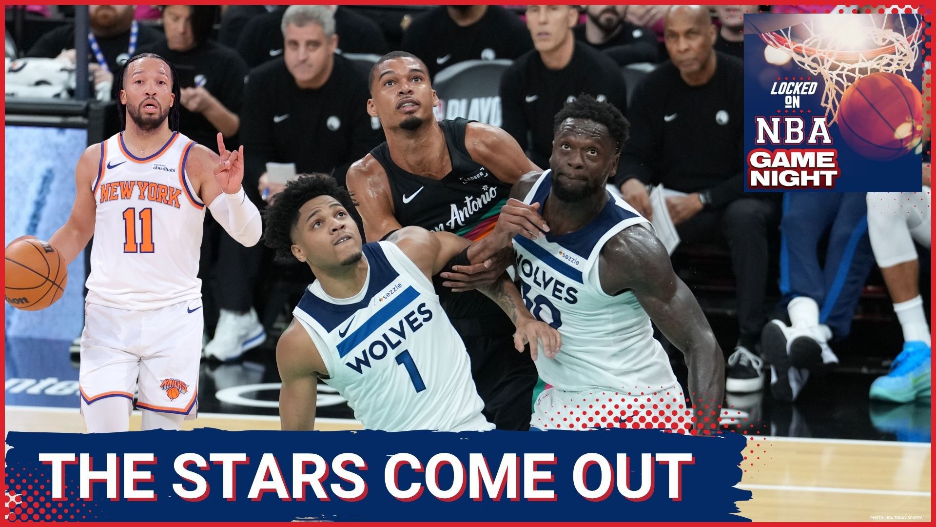Out Rout The Stars SHOW OUT | Wolves Beat Spurs and the Knicks ROUT the 76ers ...