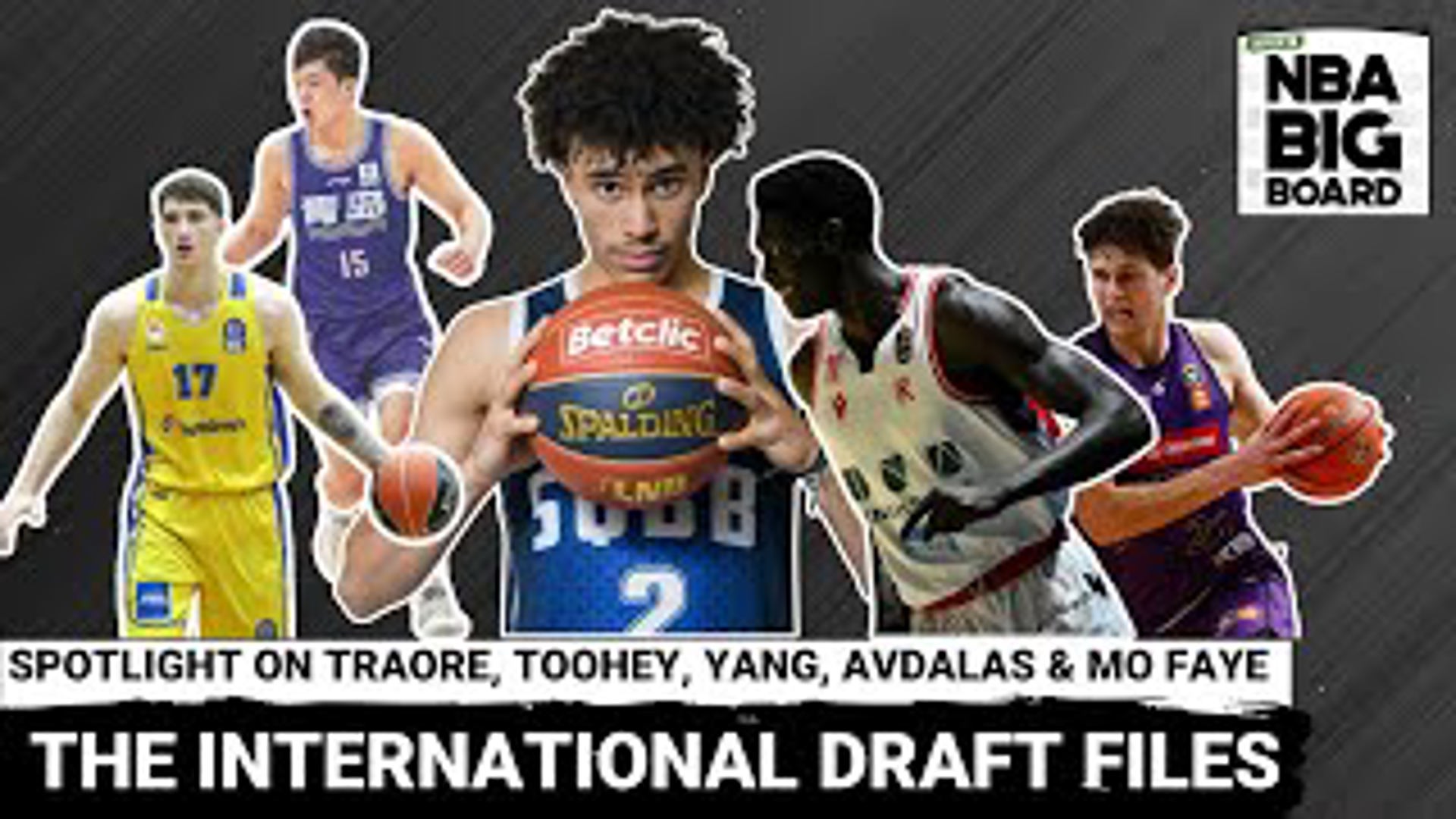 In this episode of the Locked On NBA Big Board Podcast, titled The International Draft Files, hosts Rafael Barlowe and Alec Kichian dive into the top prospects.