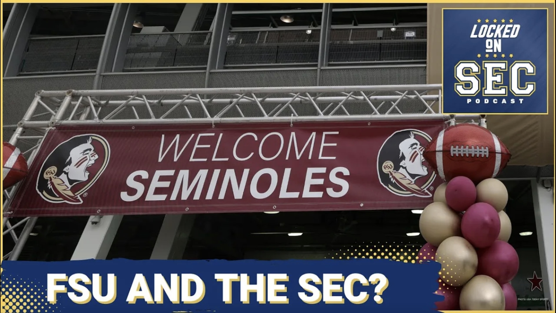 On today's show, we explore the possibility of Florida State joining the SEC down the road as the Seminoles and Clemson continue with their lawsuits vs the ACC