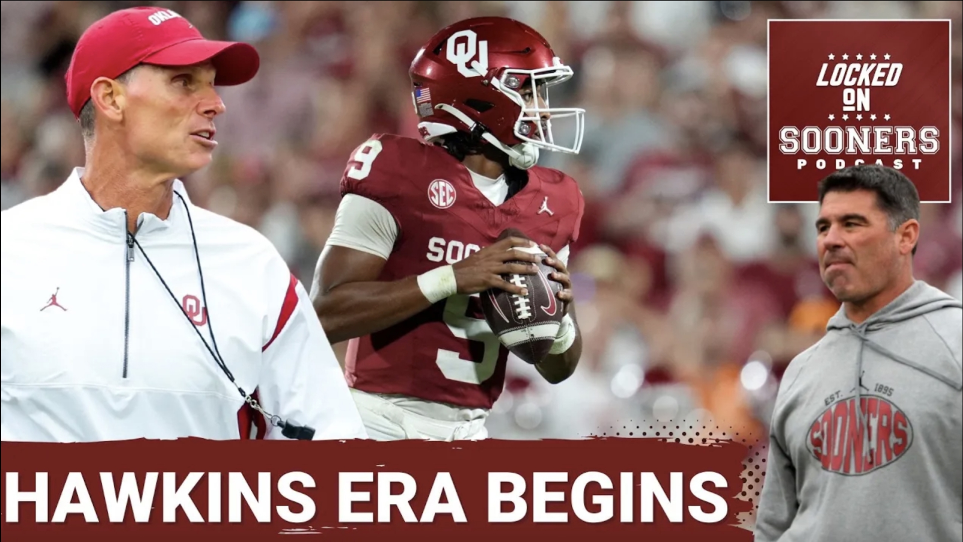 Michael Hawkins Jr. takes the helm as the Oklahoma Sooners' starting quarterback against Auburn, a bold move announced by Brent Venables.