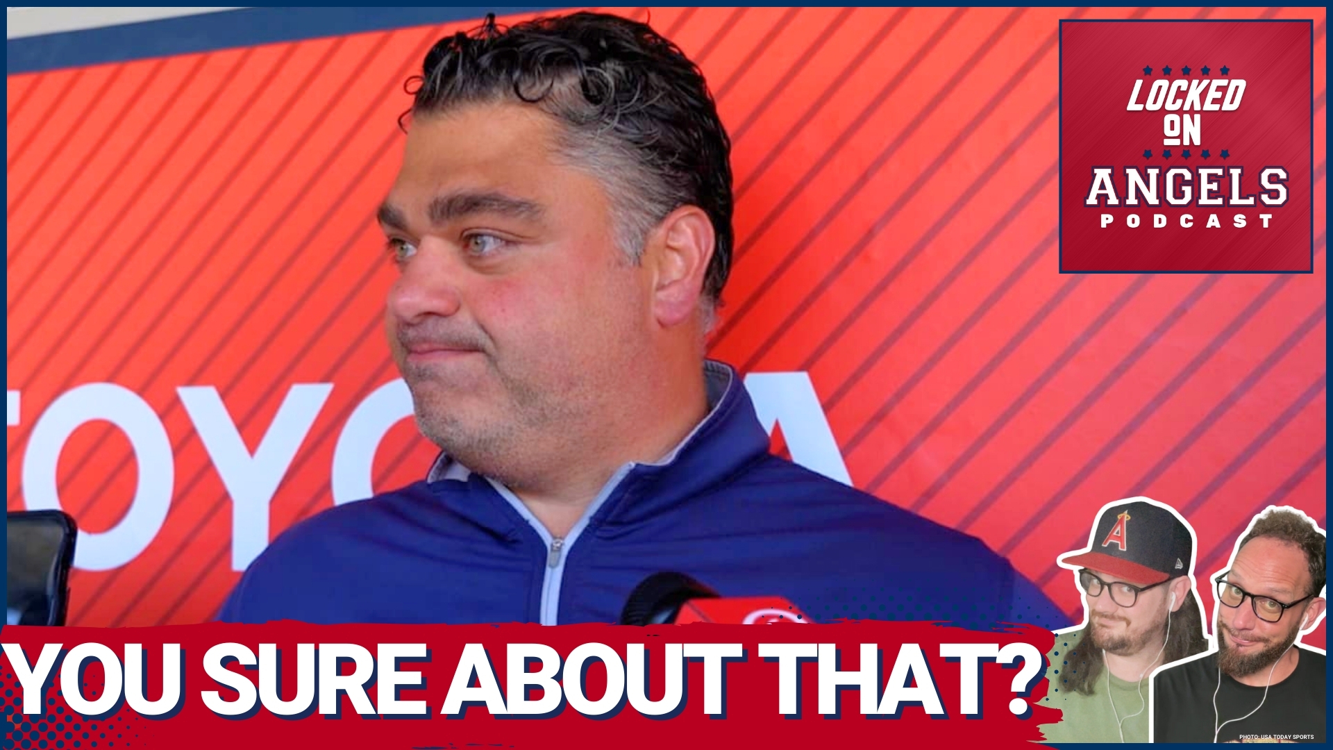 What do Los Angeles Angels players like Logan O'Hoppe, manager Ron Washington, and GM Perry Minasian think are the team's issues?