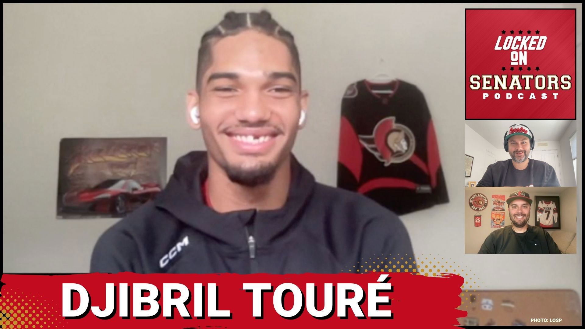 We have a very big guest on todays show!

Brandon Piller and Ross Levitan are pleased to welcome on 6’7 defenceman, Djibril Touré!