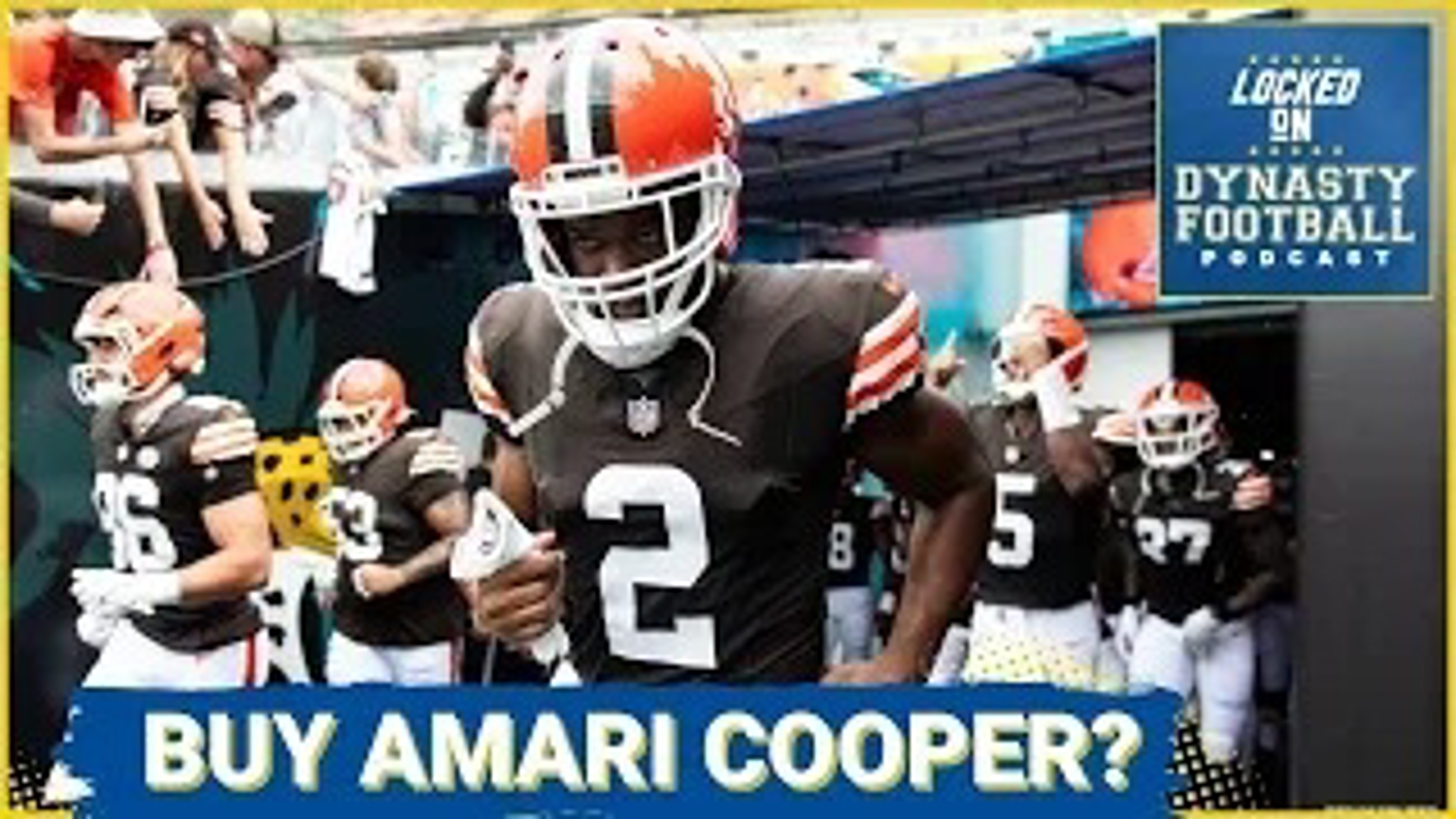 The Buffalo Bills have acquired Pro Bowl WR Amari Cooper this week and will pair him with Josh Allen. Is now the time to buy Cooper in your dynasty leagues?