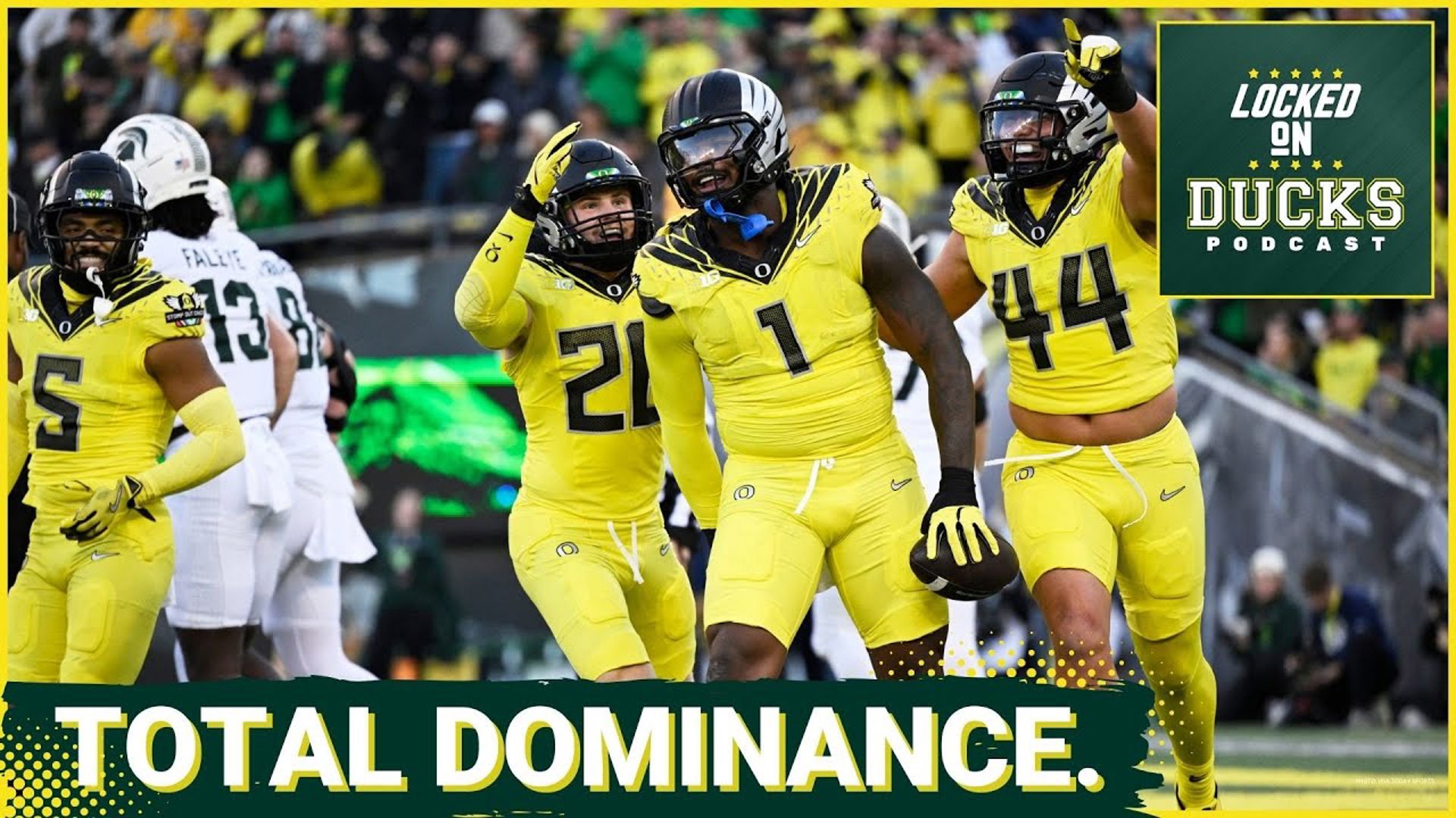 Oregon's defense turned in a gem of a performance against Michigan State in front of a rowdy Autzen Stadium crowd. The Ducks' dominated to improve to 5-0.