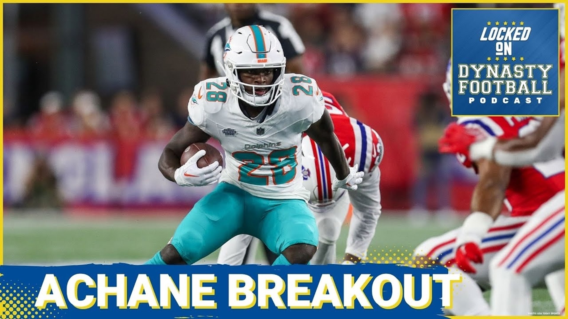 The Dolphins set records in Week Three, throwing up a whopping 70 points against the Broncos, thanks to their running back duo of DeVon Achane and Raheem Mostert.