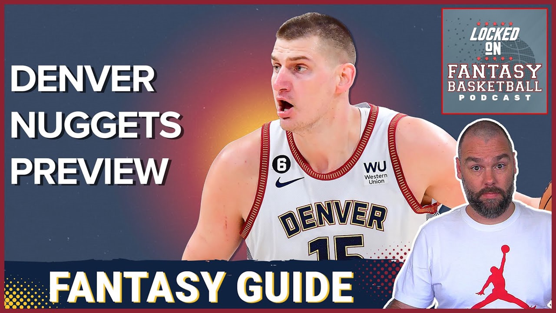In this episode, Josh Lloyd focuses on the Denver Nuggets, including a discussion on fantasy titan Nikola Jokic, dubbed as the best player in the world.