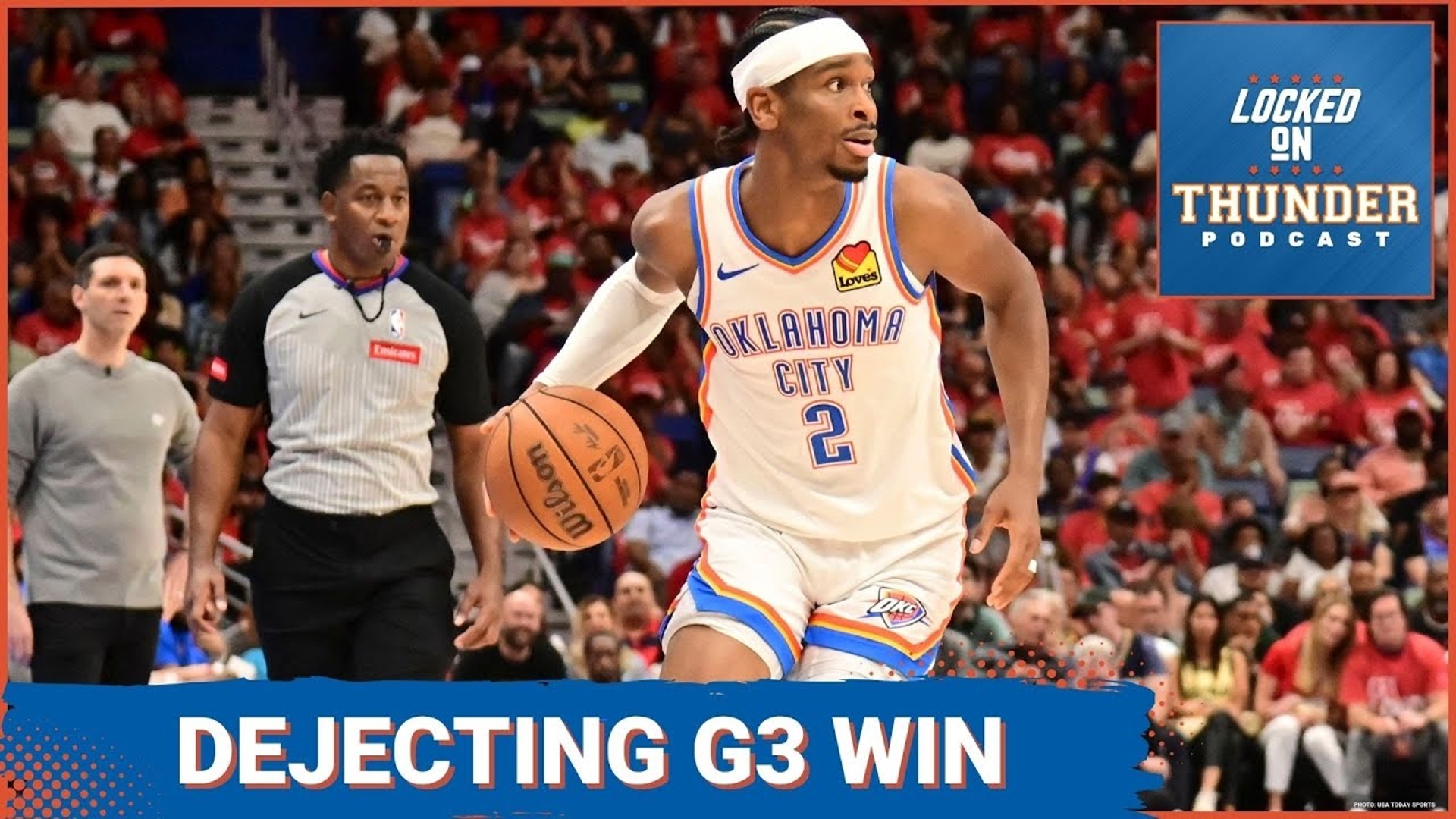 The Oklahoma City Thunder and New Orlean Pelicans series seems to be over with the Thunder taking a 3-0 lead and dejecting the Pelicans.