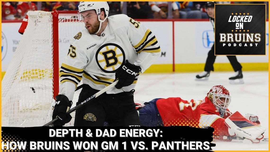 Depth and Dad Energy. How the Bruins took Game 1 vs. Panthers ...