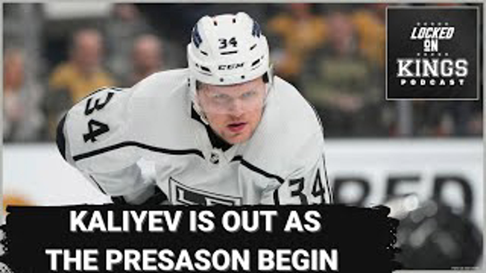 The Kings get tough news on Arthur Kaliyev as they drop the puck on their preseason schedule. That and more on this edition of Locked on LA Kings.