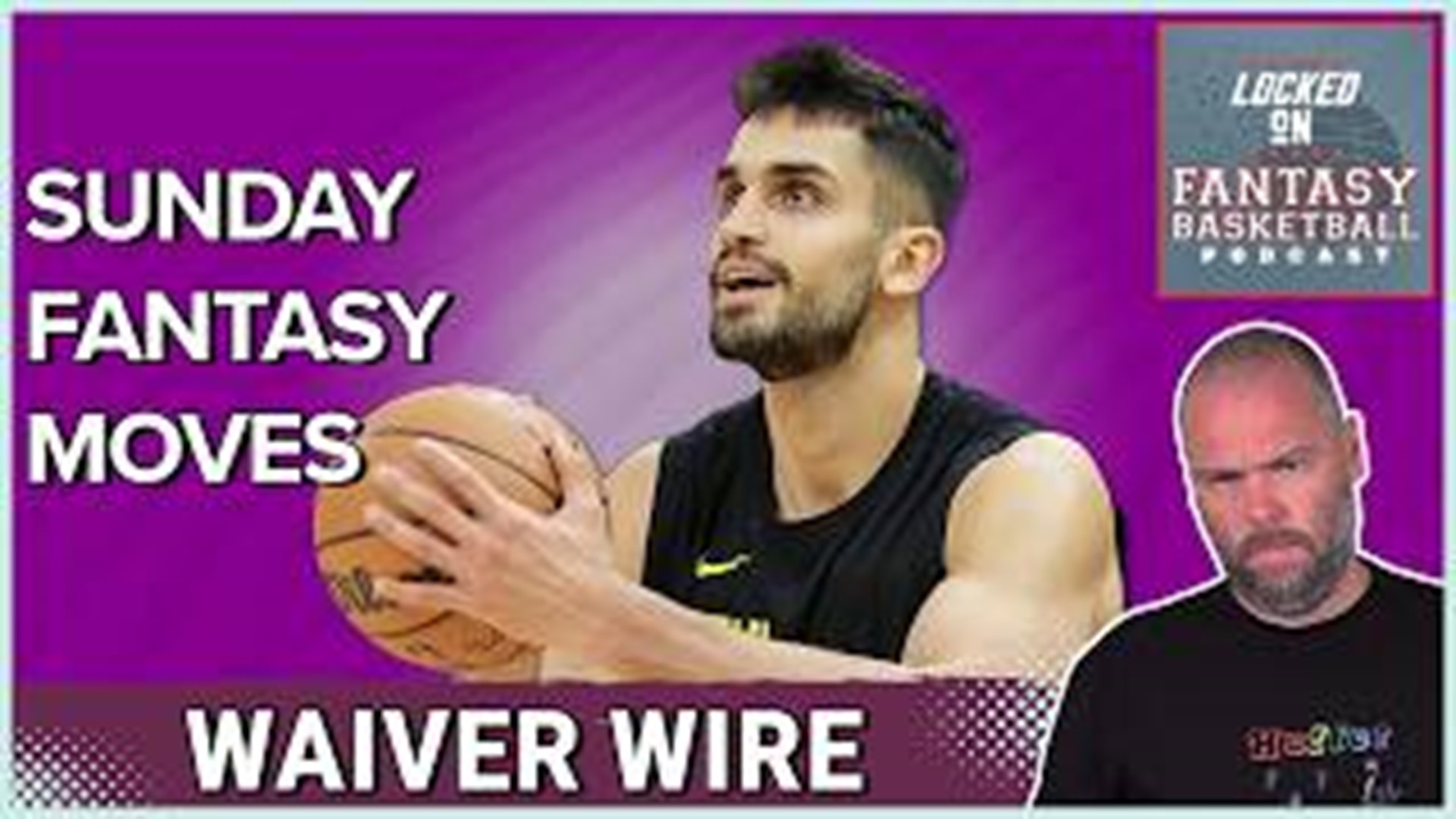 Ready for Sunday's NBA action? Josh Lloyd has the ultimate daily NBA Fantasy Basketball lookahead, spotlighting not just the games but the players!
