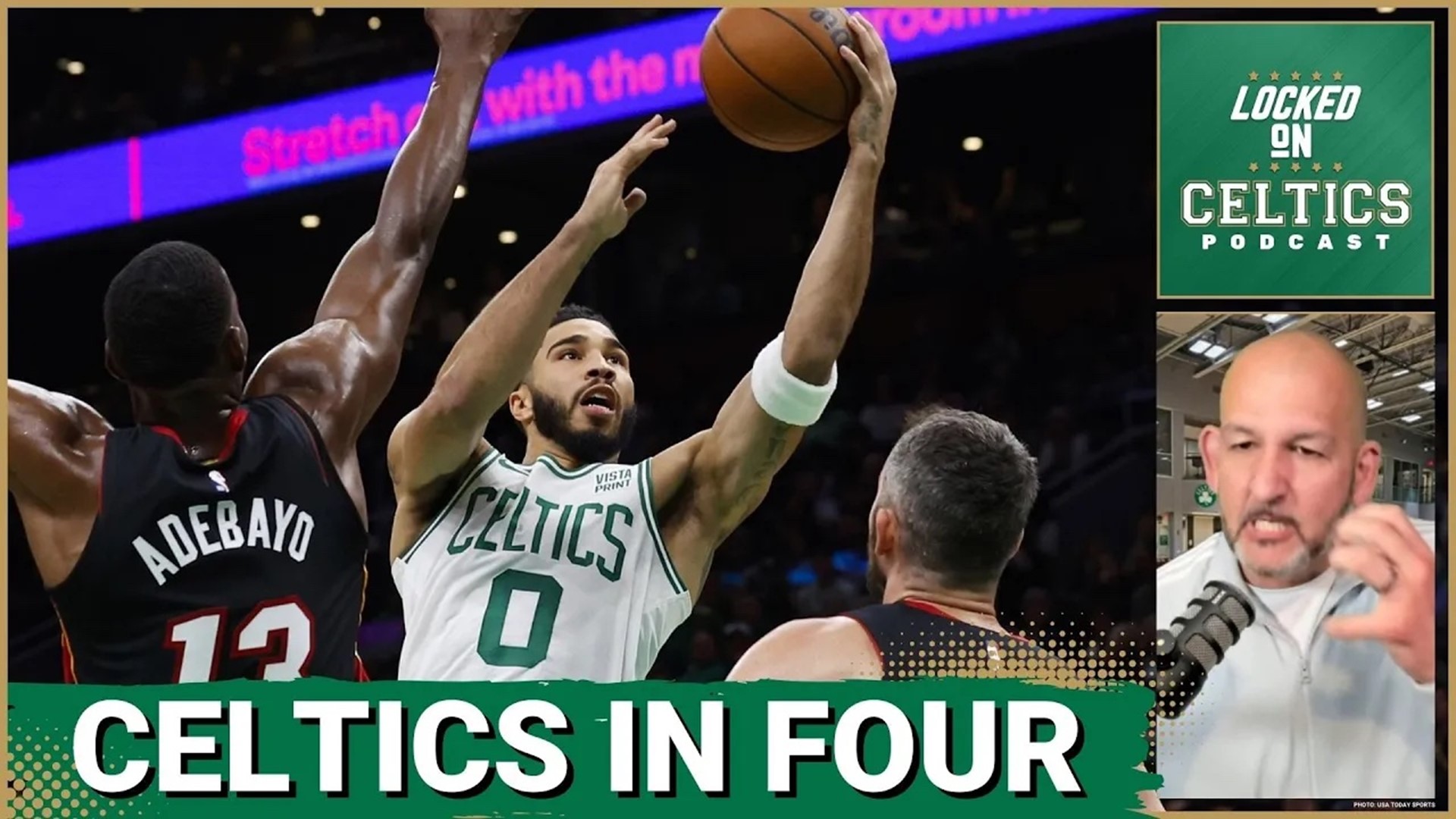 It'll be Celtics-Heat again, this time in the first round of the playoffs. Does Miami have any chance? What does Boston have to do to win this easily?