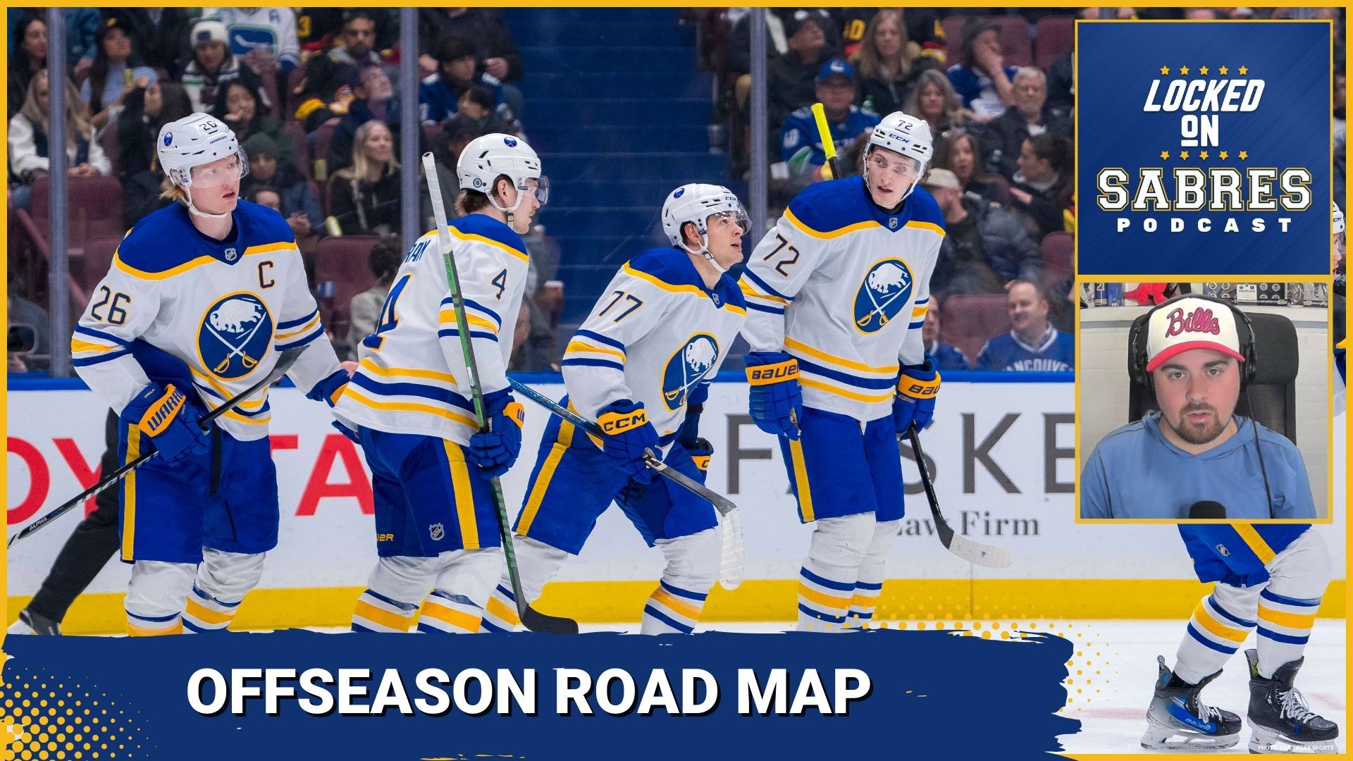 The Sabres have several positions they must address this offseason. Will Bo Byram be back? What about JJ Peterka? Also what new contracts need to be signed.