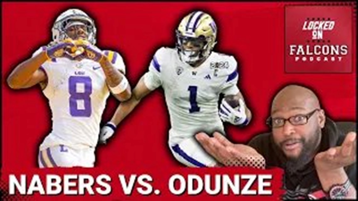 Who is the better fit for the Atlanta Falcons Rome Odunze or Malik Nabers?
