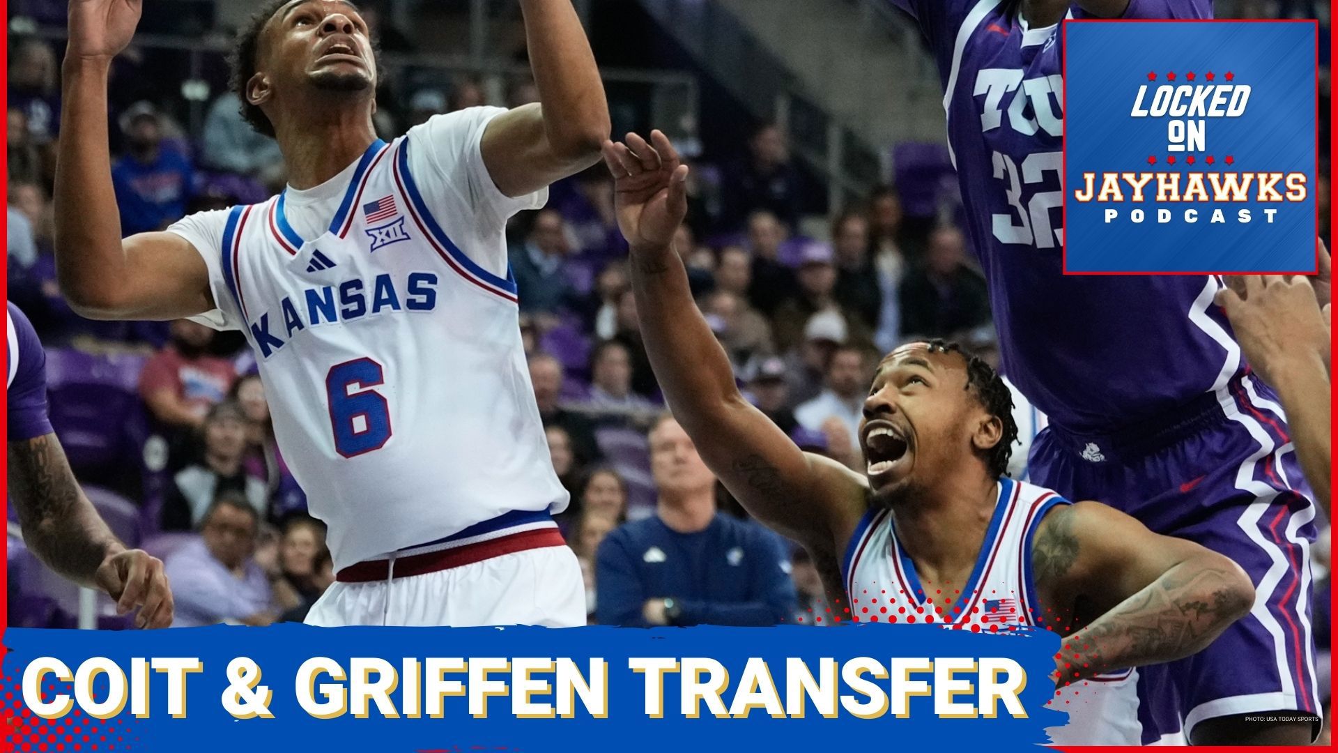 Kansas Jayhawks Basketball Faces Roster Shake-Up: Who's In and Who's Out?

The Kansas Jayhawks basketball team is navigating the losses of Rylan Griffen & Diggy Coit
