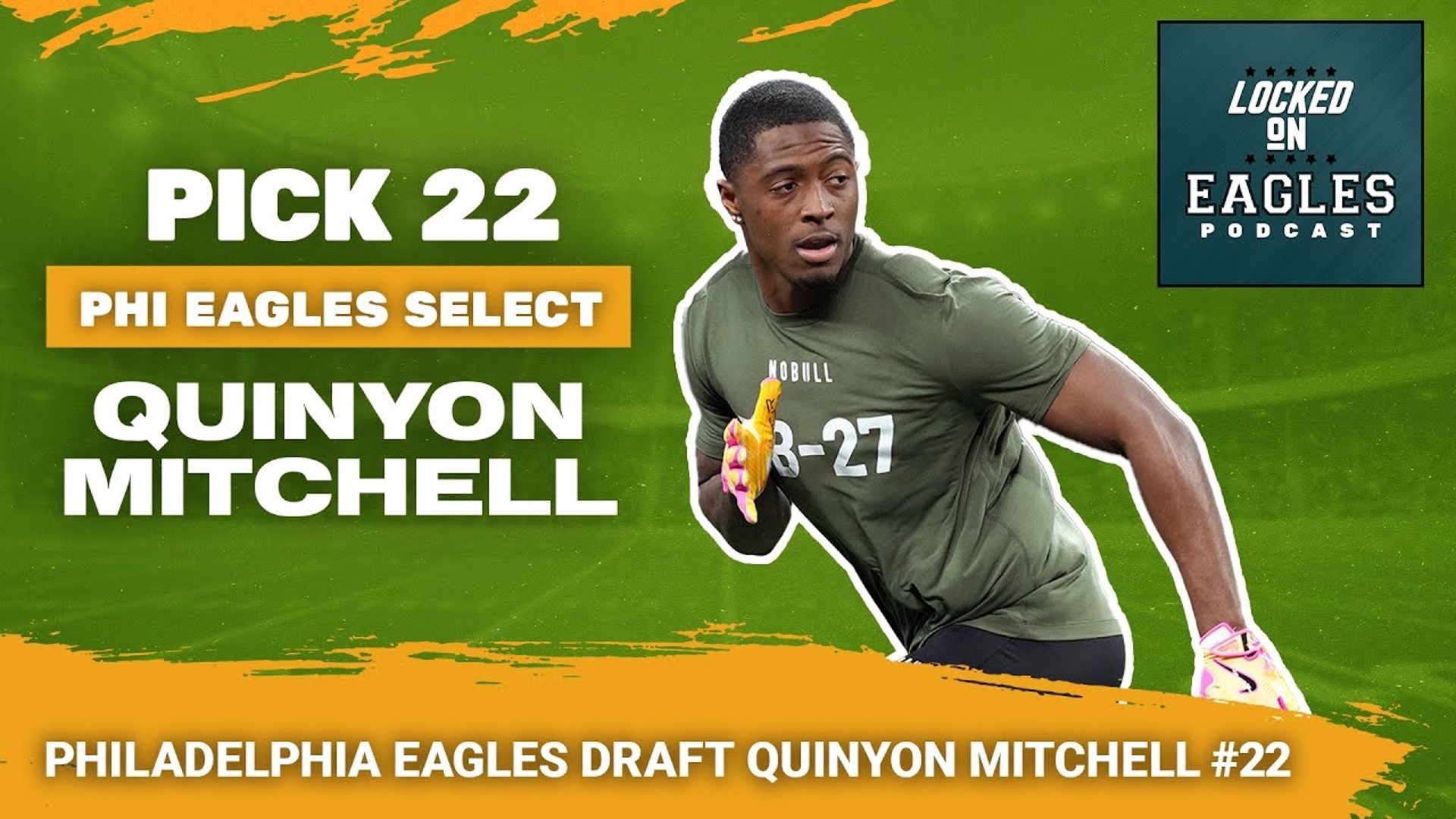 Philadelphia Eagles Pick Quinyon Mitchell 2024 NFL Draft Coverage Philadelphia Eagles Pick Quinyon Mitchell 2024 NFL Draft Coverage