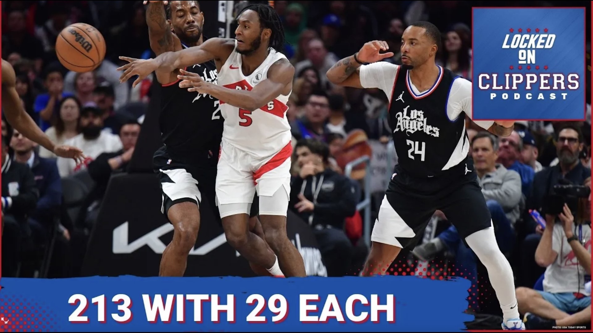 The LA Clippers played the Toronto Raptors on Wednesday night and got a 126-120 win on the night of Kawhi Leonard’s extension.