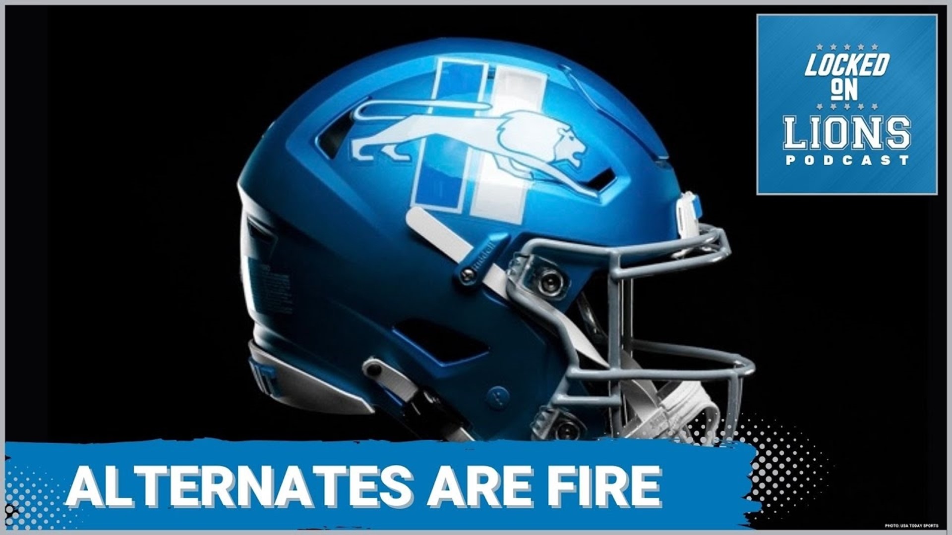 Photos: Detroit Lions reveal 2023 alternate helmet