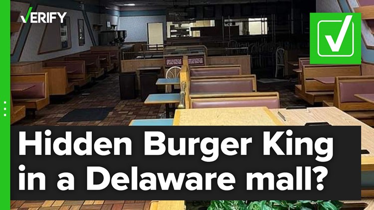 Yes, there is an abandoned Burger King in a Delaware mall